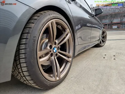 BMW 3 휠도색 브론즈 컬러 휠119 / 강남 송파 서초 판교 분당