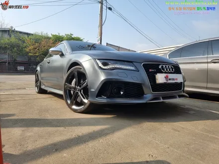 RS7 휠복원 잘못된 휠 재도색 wheel119 / 강남 송파 서초 판교 분당