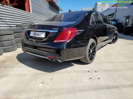 벤츠 S63 휠 복원 라인 투톤 / 강남 송파 서초 판교 분당