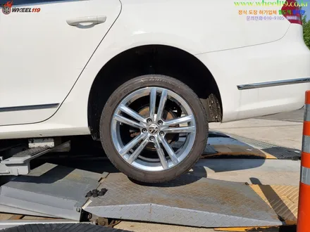 마포구 휠복원 폭스바겐 파사트 고스트크롬S 휠도색 / 강남 송파 서초 판교 분당