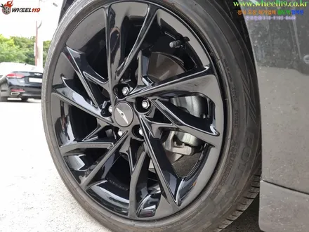 G70 휠도색 블랙유광 휠119 / 강남 송파 서초 판교 분당