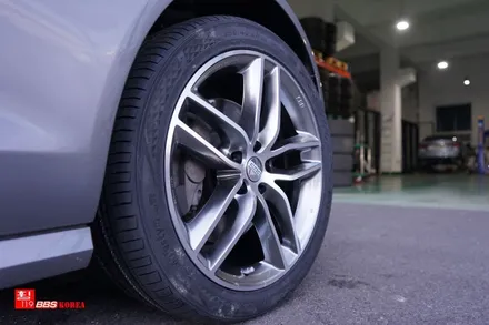 아우디 A6 19인치휠 BBS휠 SX 장착 휠119 / 서울 강남