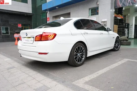 bmw5시리즈 잘못된 휠복원 박리후 휠도색 휠119 / 서울 강남