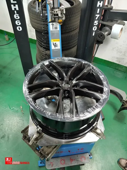 아우디 A6 19인치 BBS 휠 SX 19인치휠 장착 / 서울 강남