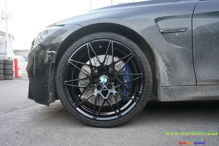 bmw M4 휠도색 블랙유광 휠119 / 서울 강남