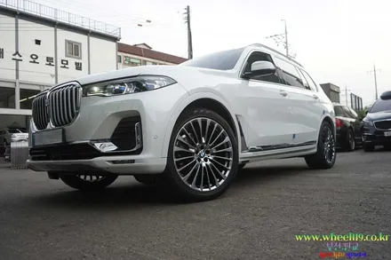 BMW X7 휠수리 및 휠도색 22인치휠 휠119 / 서울 강남