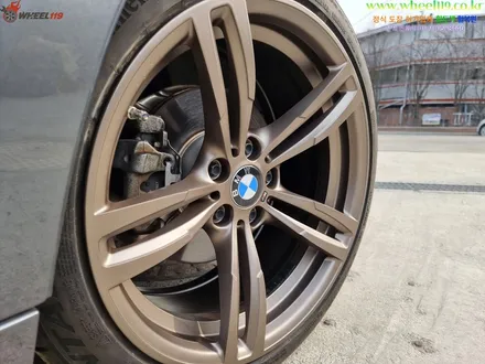 BMW 3 휠도색 브론즈 컬러 휠119 / 강남 송파 서초 판교 분당
