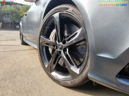 RS7 휠복원 잘못된 휠 재도색 wheel119 / 강남 송파 서초 판교 분당
