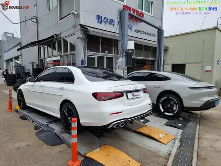 벤츠 E53 자동차 휠 도색 비용 / 강남 송파 서초 판교 분당