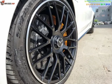 벤츠C63 휠복원 삼전동 휠도색 명가 wheel119 / 강남 송파 서초 판교 분당