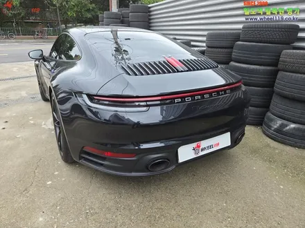 포르쉐 911 카레라 4s 휠 도색 블랙반무광 휠 색상 / 서울 강남