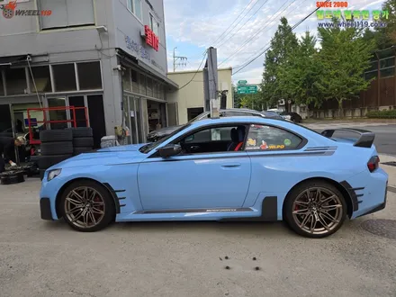 강남 휠 도색 bmw m2 브론즈 휠 도색 명가 wheel119 / 서울 강남