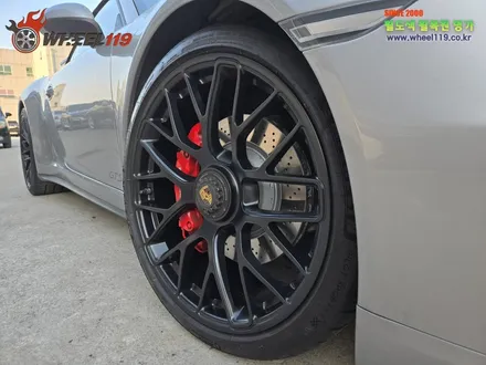 포르쉐 911GTS 휠 복원 및 휠 도색 / 서울 강남