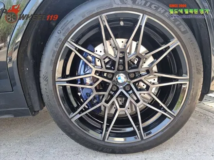 bmw x3m 다이아컷팅 휠 복원 레이저용접 / 서울 강남