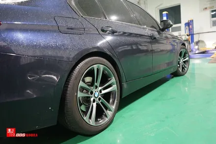 bmw320 고스트크롬 휠도색 휠119 18인치휠 / 서울 강남