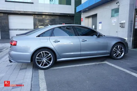 아우디 A6 19인치휠 BBS휠 SX 장착 휠119 / 서울 강남