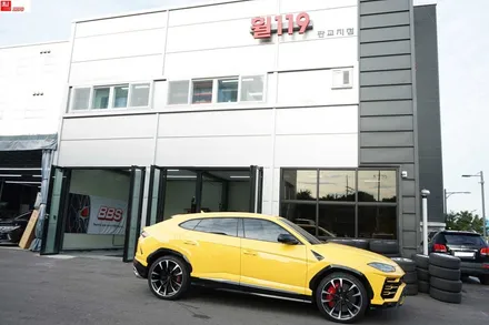 람보르기니 우루스 23인치휠 휠수리 다이아컷팅 휠119 / 서울 강남