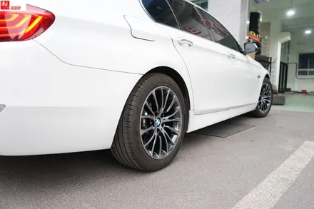 bmw5시리즈 잘못된 휠복원 박리후 휠도색 휠119 / 서울 강남