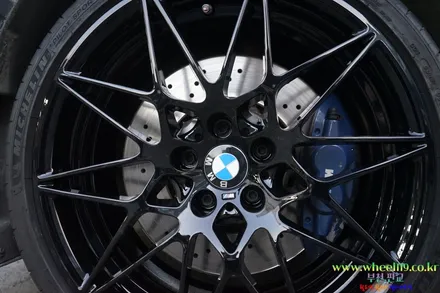 bmw M4 휠도색 블랙유광 휠119 / 서울 강남