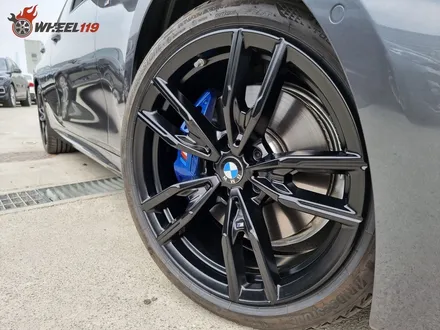 인천 휠 도장 bmw340 멧블랙 색상 휠119 / 강남 송파 서초 판교 분당