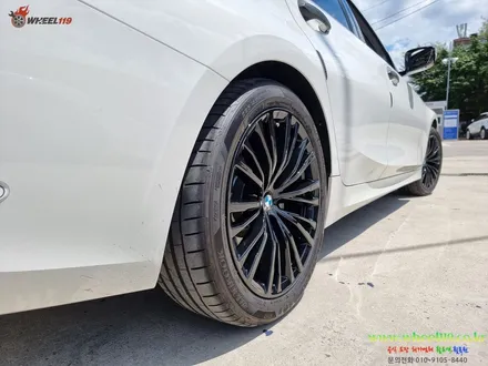 bmw 320i 휠도색 휠119 / 강남 송파 서초 판교 분당
