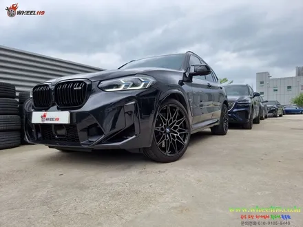 자동차 휠복원 BMW X3 21인치 휠119 / 강남 송파 서초 판교 분당