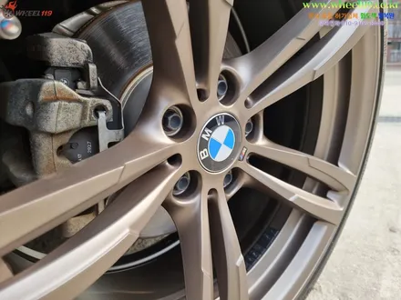 BMW 3 휠도색 브론즈 컬러 휠119 / 강남 송파 서초 판교 분당