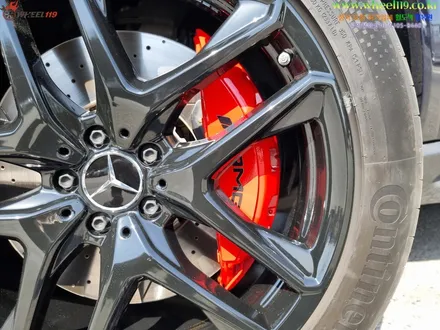 자동차 휠 도색 벤츠 GLE 블랙유광 색상으로 / 강남 송파 서초 판교 분당