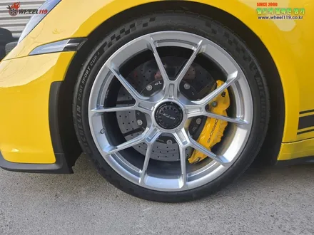 포르쉐 GT3 휠 복원 하이퍼실버 휠 도색 / 서울 강남