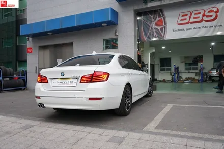 bmw5시리즈 잘못된 휠복원 박리후 휠도색 휠119 / 서울 강남