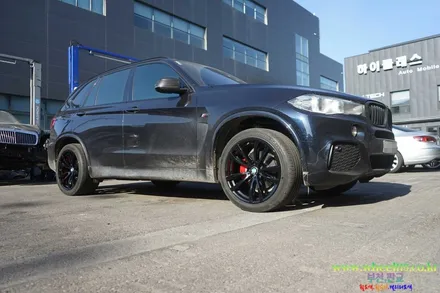 BMW 휠수리 불량으로 재도색 및 캘리퍼도색 / 서울 강남