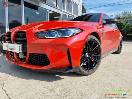 부천 휠도색 BMW M3 멧블랙 / 강남 송파 서초 판교 분당