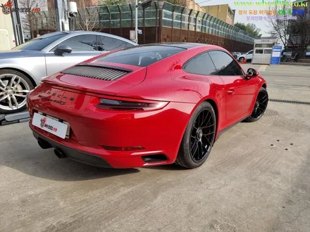자동차 휠복원 포르쉐 911 카레라 GTS 휠도색 / 강남 송파 서초 판교 분당