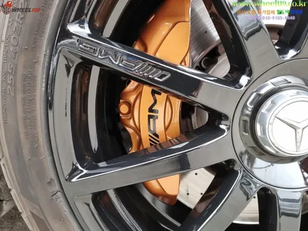 벤츠 S63 휠도색 블랙유광 wheel119 / 강남 송파 서초 판교 분당
