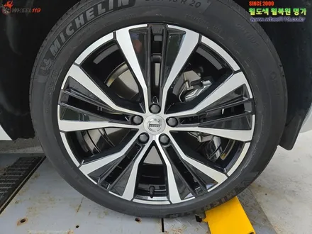 볼보 XC60 휠 복원 다이아컷팅 휠수리 / 서울 강남