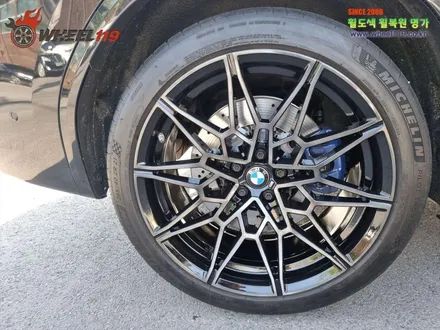 bmw x3m 다이아컷팅 휠 복원 레이저용접 / 서울 강남
