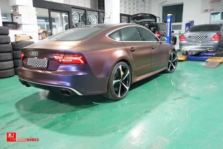 RS7 21인치휠 다이아컷팅 휠수리 전문공장 휠119 / 서울 강남