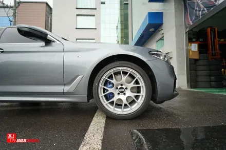 BMW G30 BBS휠 19인치휠 CHR 실버색상 휠장착 휠119 / 서울 강남