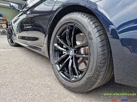 BMW G30 휠도색 블랙유광 휠119 / 서울 강남