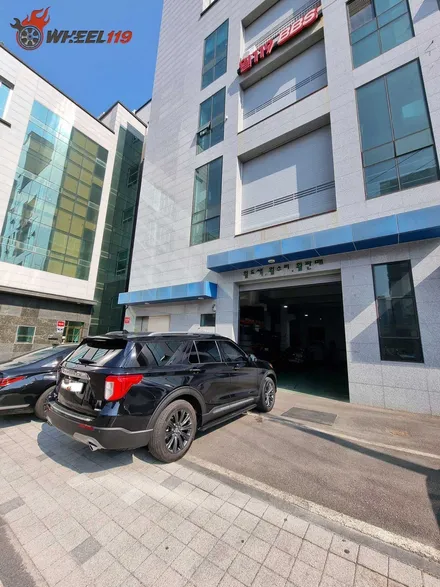 안산 휠도색 포드 익스플로러 고스트크롬2 휠119 / 강남 송파 서초 판교 분당