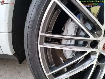 포르쉐 카이엔 휠복원 22인치 다이아컷팅 휠119 / 강남 송파 서초 판교 분당