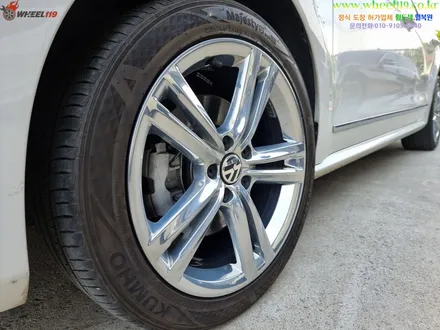 마포구 휠복원 폭스바겐 파사트 고스트크롬S 휠도색 / 강남 송파 서초 판교 분당