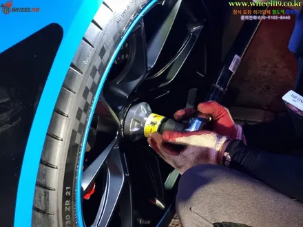 포르쉐 GT3 휠도색 커스텀 전문  휠119 / 서울 강남