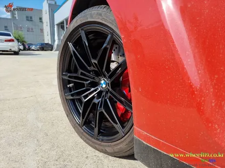 부천 휠도색 BMW M3 멧블랙 / 강남 송파 서초 판교 분당
