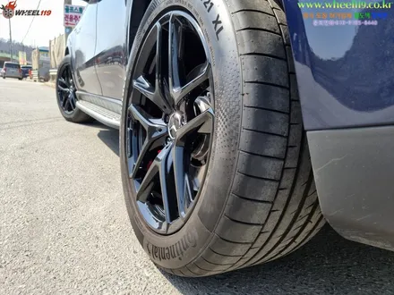 자동차 휠 도색 벤츠 GLE 블랙유광 색상으로 / 강남 송파 서초 판교 분당