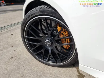 벤츠C63 휠복원 삼전동 휠도색 명가 wheel119 / 강남 송파 서초 판교 분당