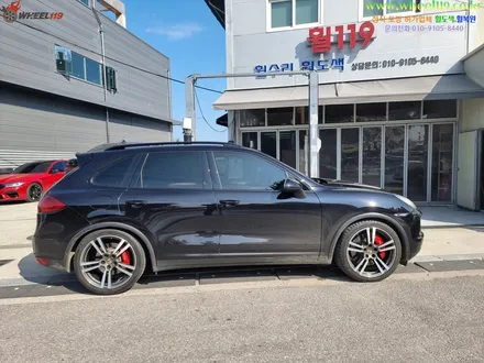 포르쉐 카이엔휠수리 전문 휠119 / 서울 강남