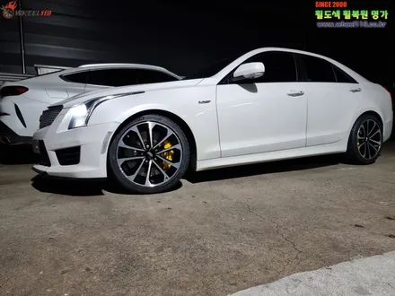 캐딜락 CTS-V 휠 도색 + 다이아컷팅 / 서울 강남