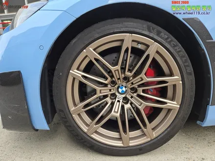 강남 휠 도색 bmw m2 브론즈 휠 도색 명가 wheel119 / 서울 강남