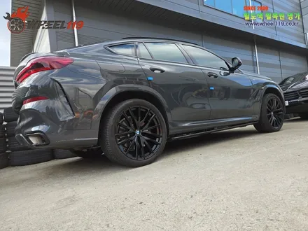 bmw x6 22인치 휠 도장 반무광 컬러 휠119 / 서울 강남